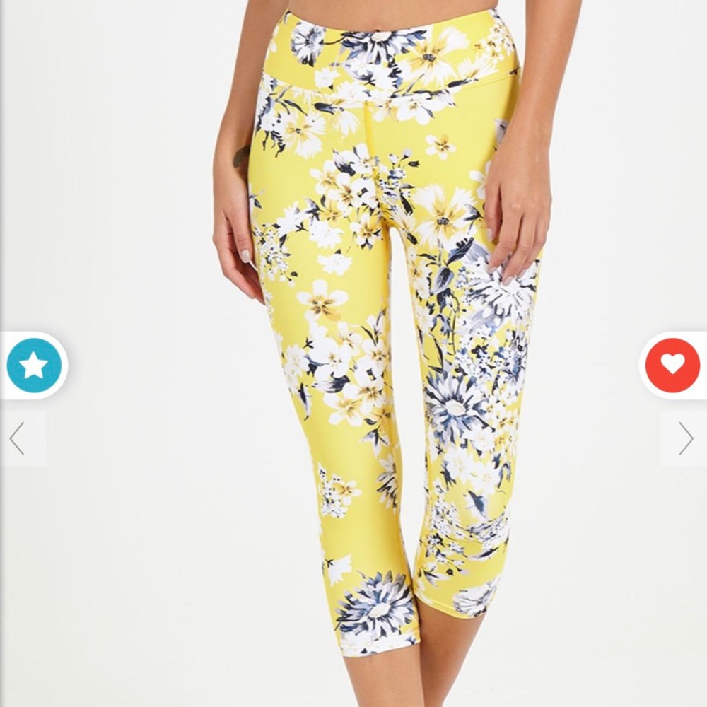 Fitness leggings, 1 Capri, 1 3/4 Length.